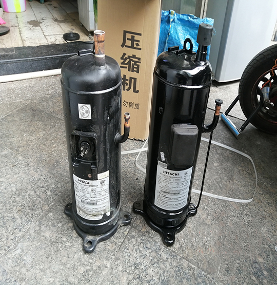 正阳中央空调压缩机的更换维修